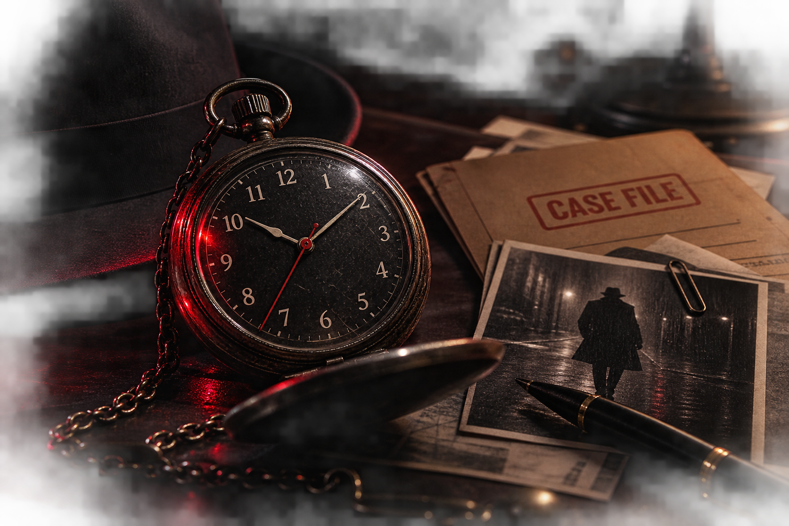 Stopped Pocket Watch
