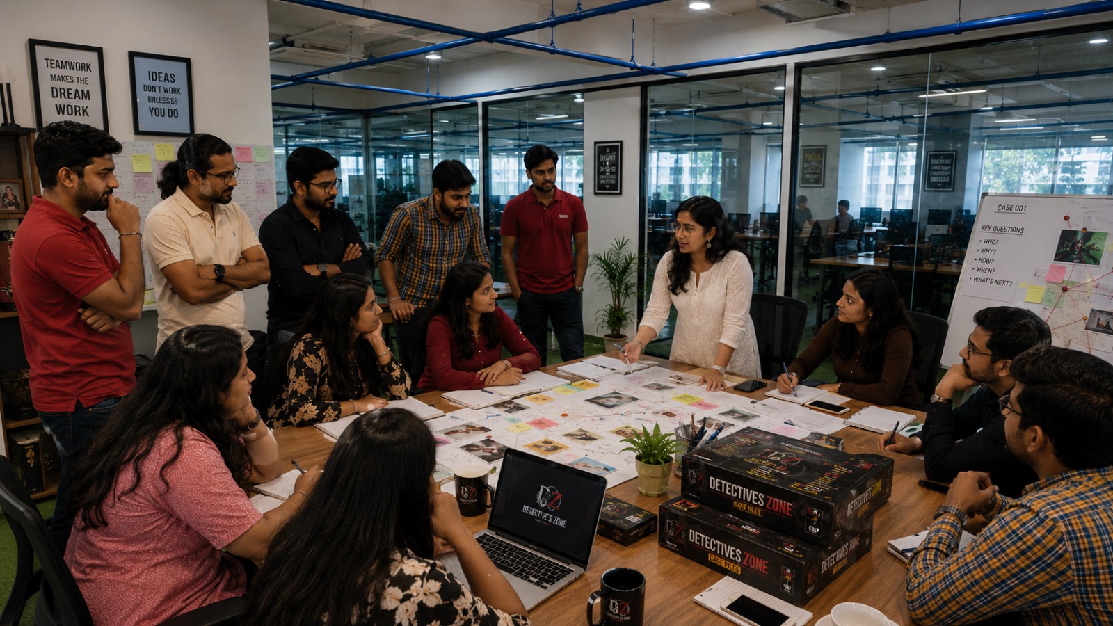 Investigative debrief and breakthrough deduction